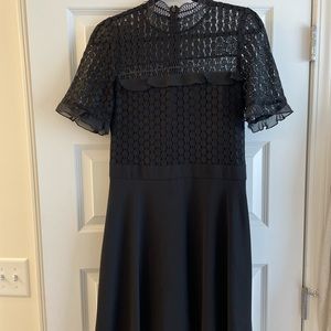 Black Lace Dress with Superb Attention to Detail